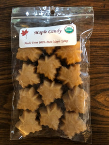 Organic Maple Candy    (Choose Size)
