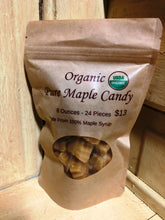 Load image into Gallery viewer, Organic Maple Candy    (Choose Size)