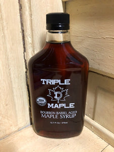 Organic Bourbon Barrel Aged Maple Syrup 375ml