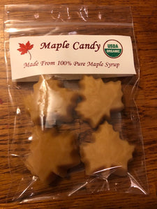 Organic Maple Candy    (Choose Size)